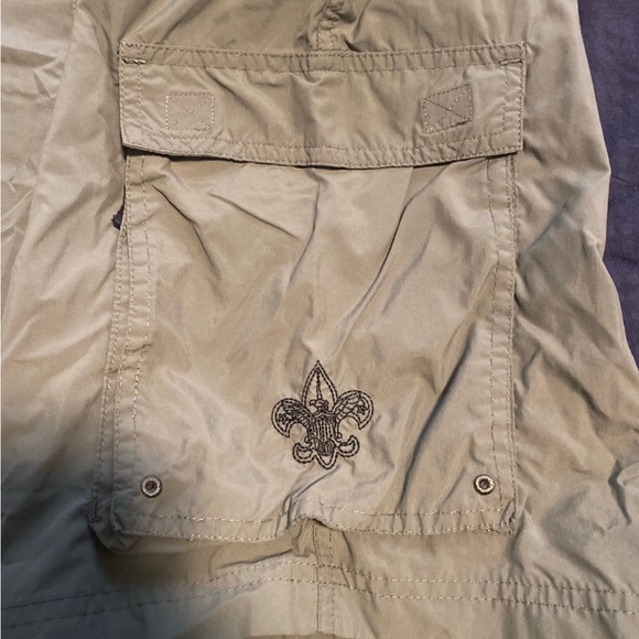 Boy Scouts of America Centennial Uniform Short Adult Ladies Green Cargo Nylon - Picture 2 of 8